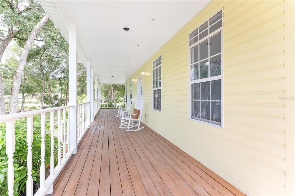 Exterior, Wood Texture Flooring