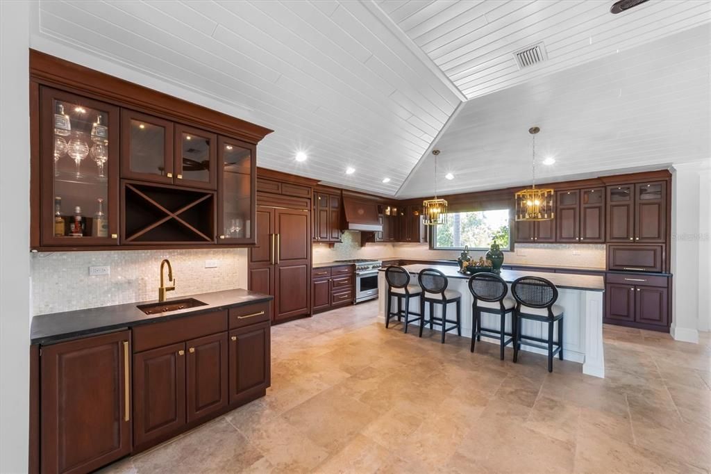 Interior, Kitchen, Pendant Lights, Recessed Lighting