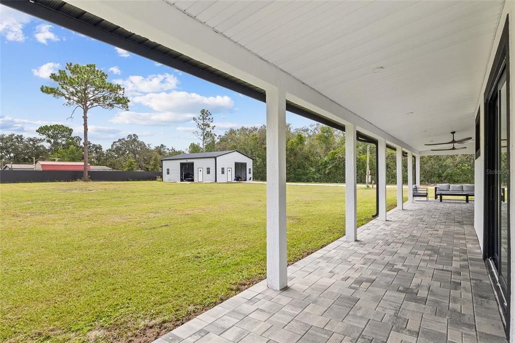 Backyard, Exterior