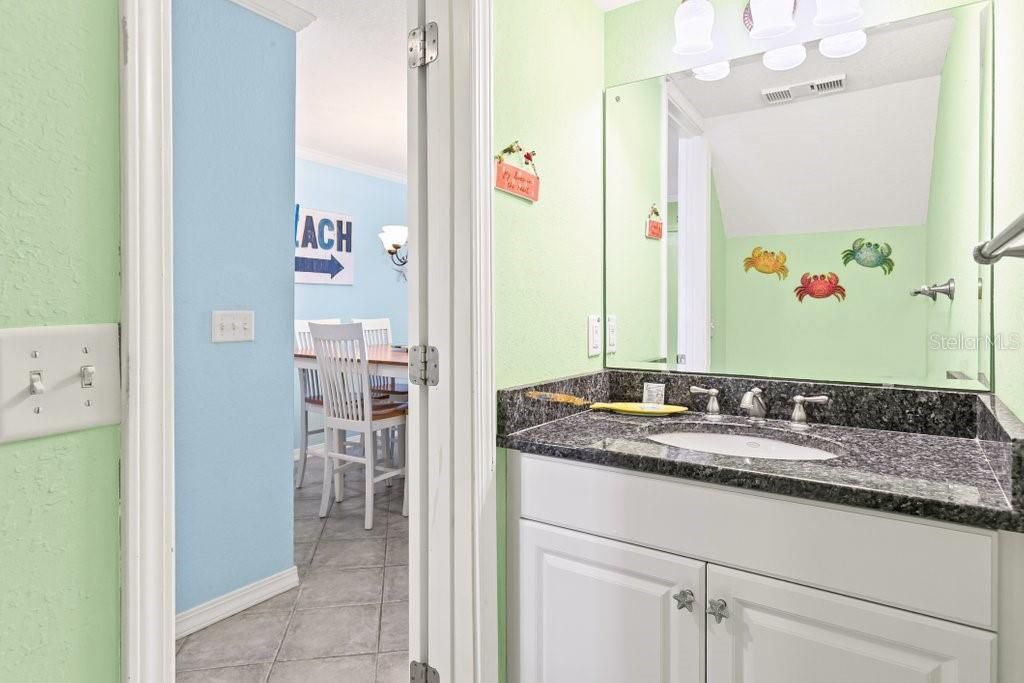 Bathroom, Dining room, Interior