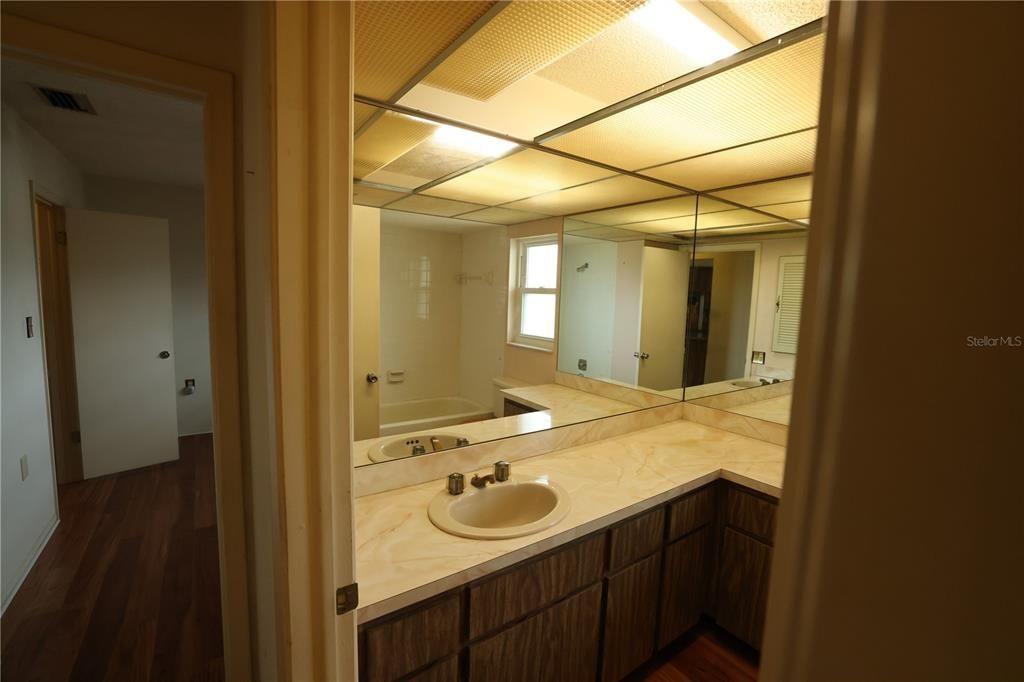 Bathroom, Interior, Wood Texture Flooring