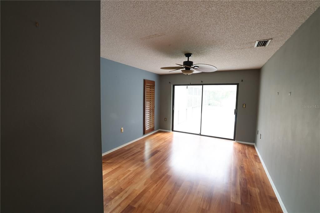 Empty room, Interior, Wood Texture Flooring