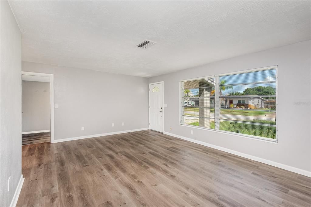 Empty room, Interior, Wood Texture Flooring