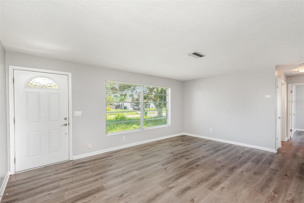 Empty room, Interior, Wood Texture Flooring