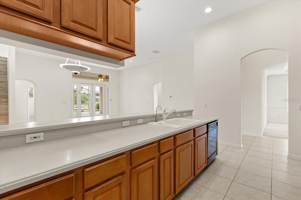 Interior, Kitchen, Pendant Lights, Recessed Lighting