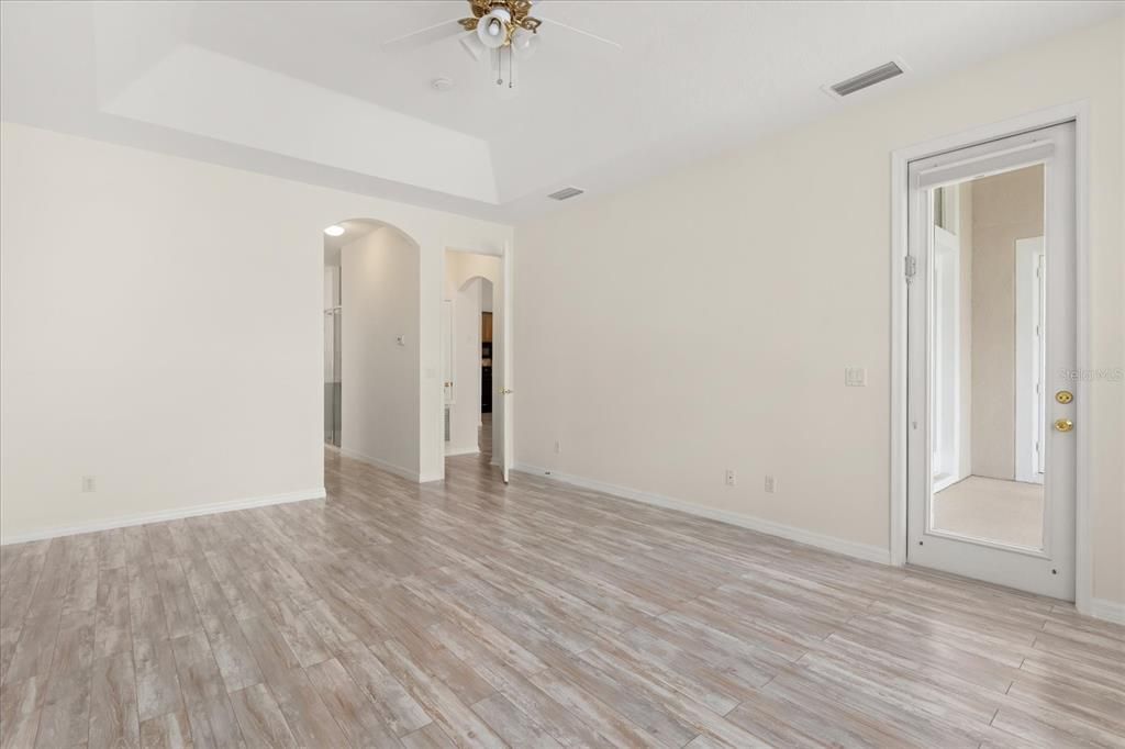 Empty room, Interior, Wood Texture Flooring