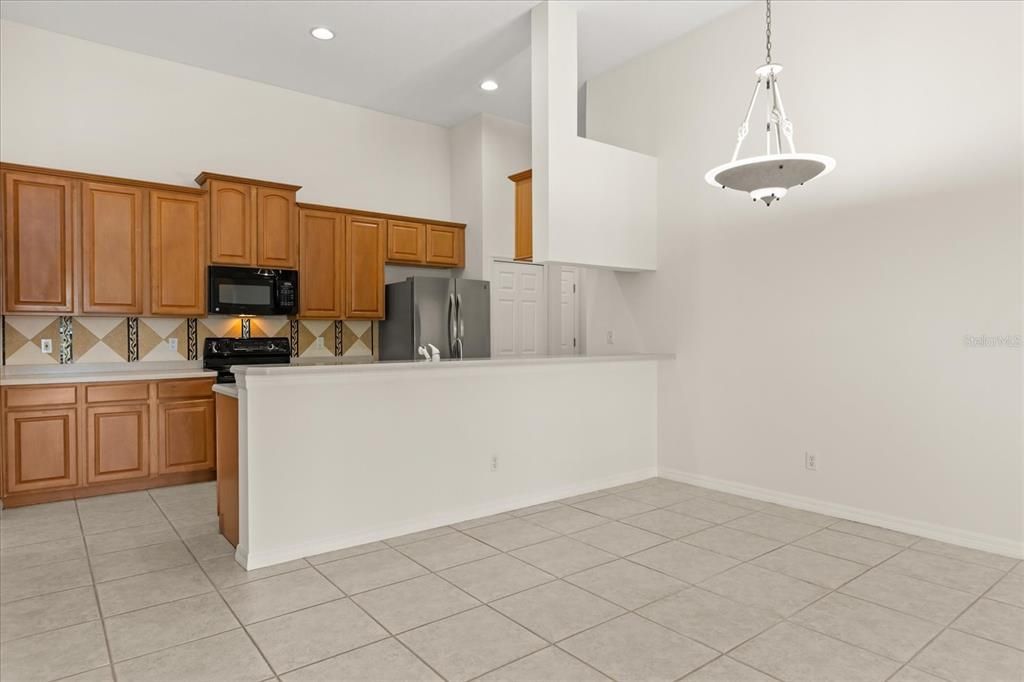 Interior, Kitchen, Pendant Lights, Recessed Lighting