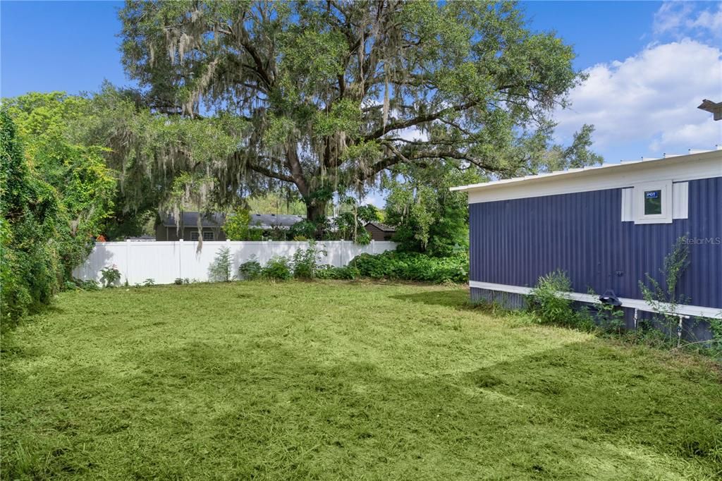 Backyard, Exterior