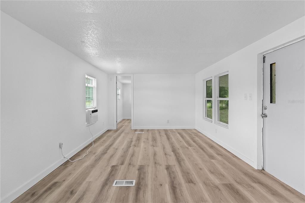 Empty room, Interior, Wood Texture Flooring