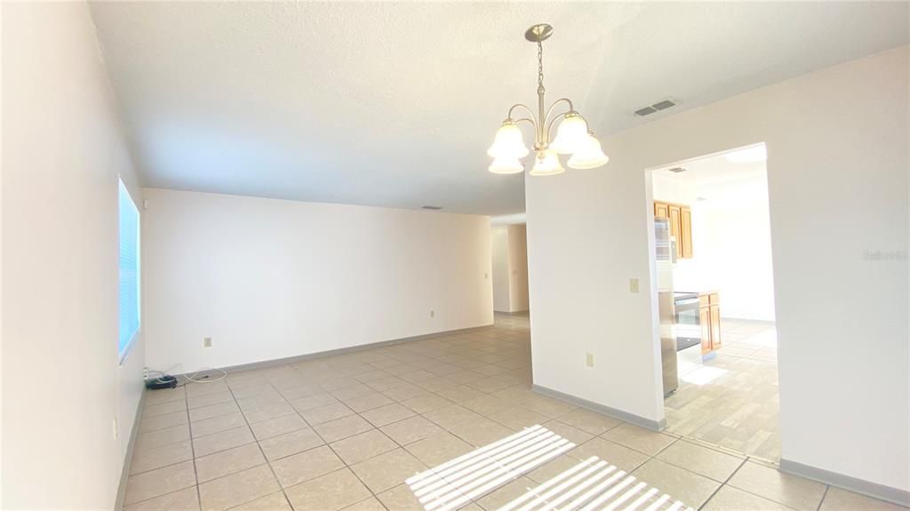 Chandelier, Empty room, Interior