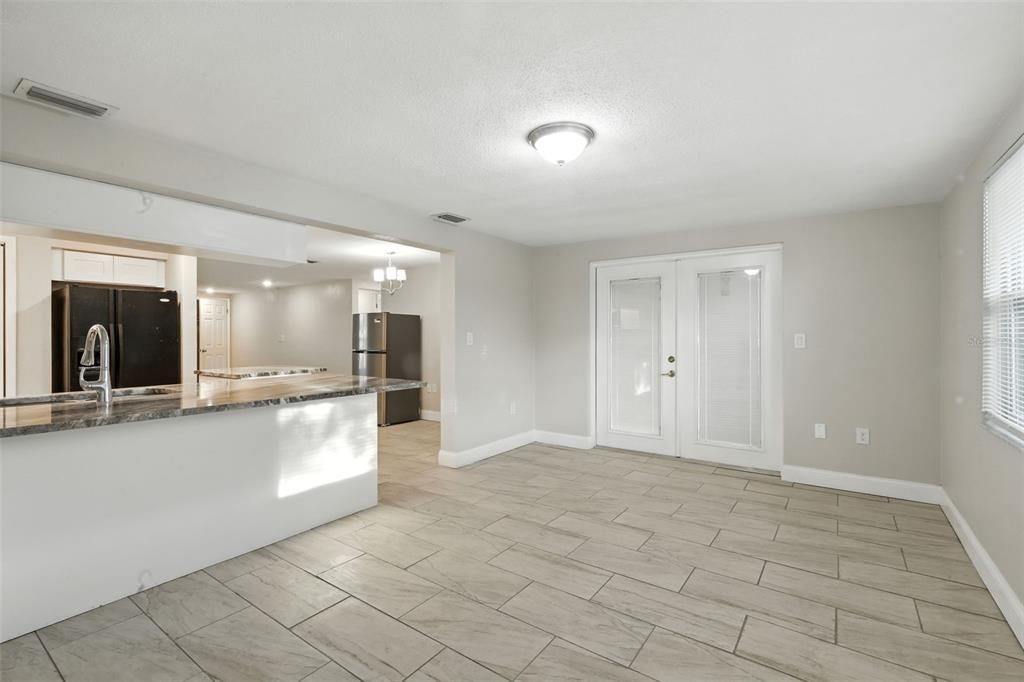 Empty room, Interior, Kitchen