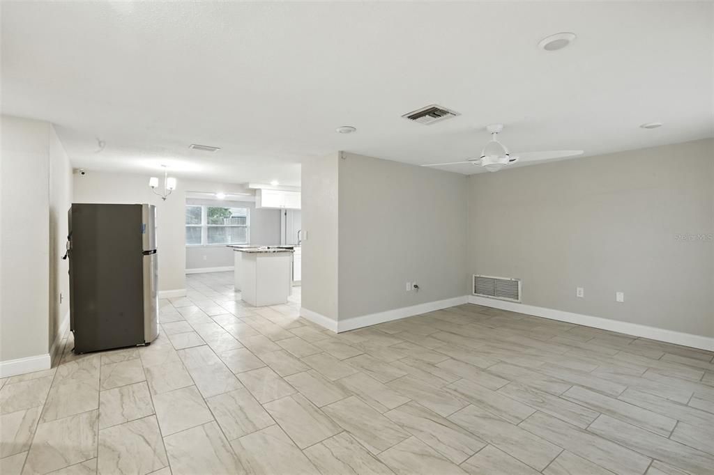Empty room, Interior, Kitchen