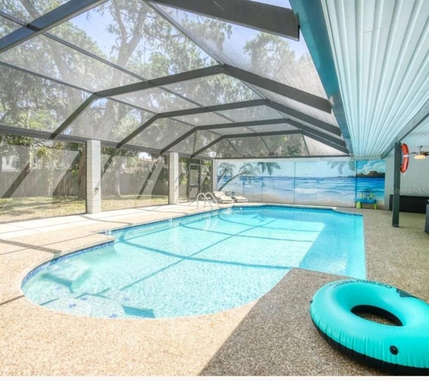 Glass Ceilings, Interior, Pool, Sun Room