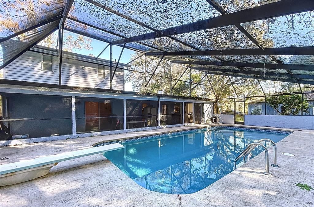Glass Ceilings, Interior, Pool, Sun Room
