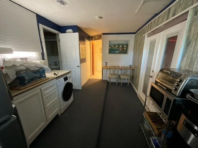 Dining room, Interior, Washer