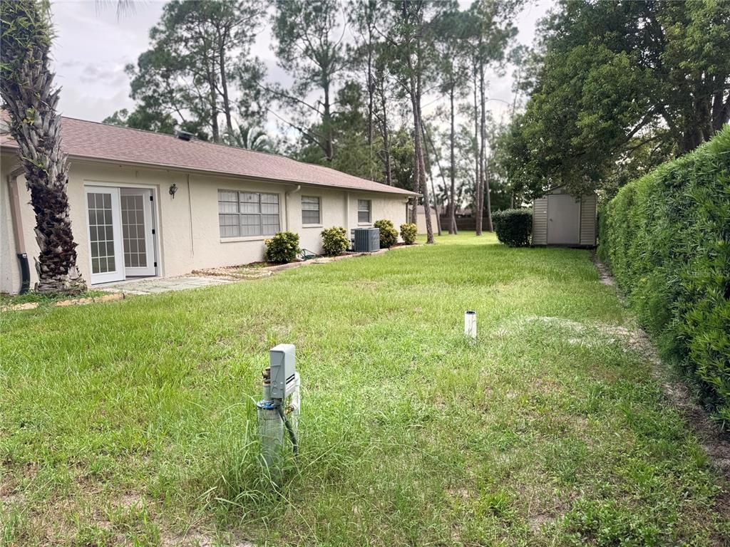 Backyard, Exterior