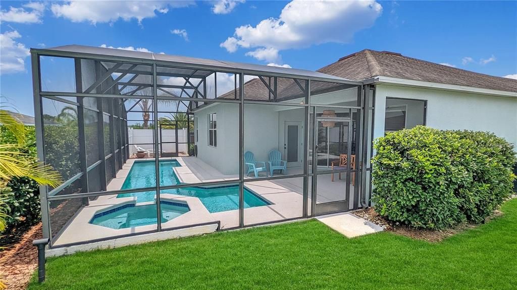 Backyard, Exterior, Pool