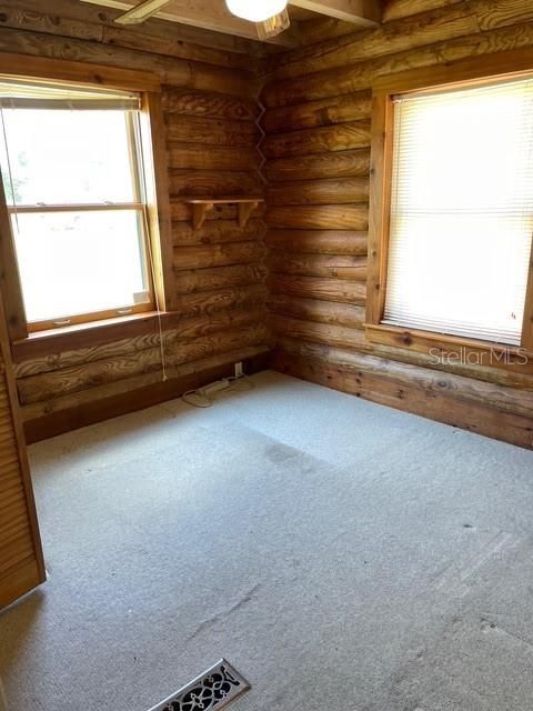 Empty room, Interior, Wooden Walls