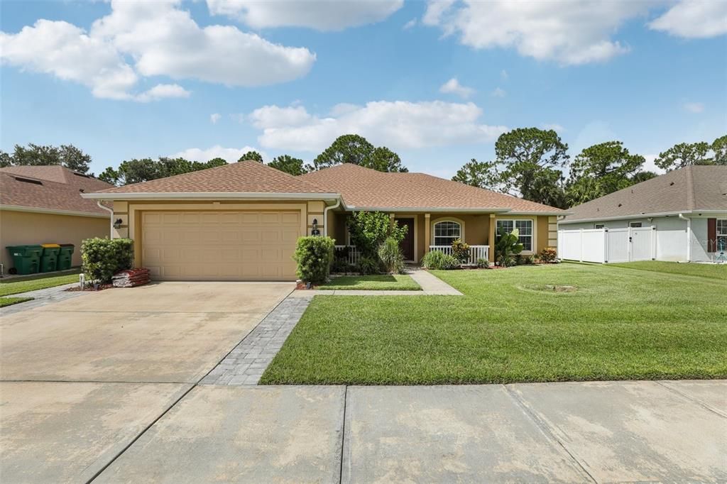 Attached, Backyard, Exterior, Facade, Ranch