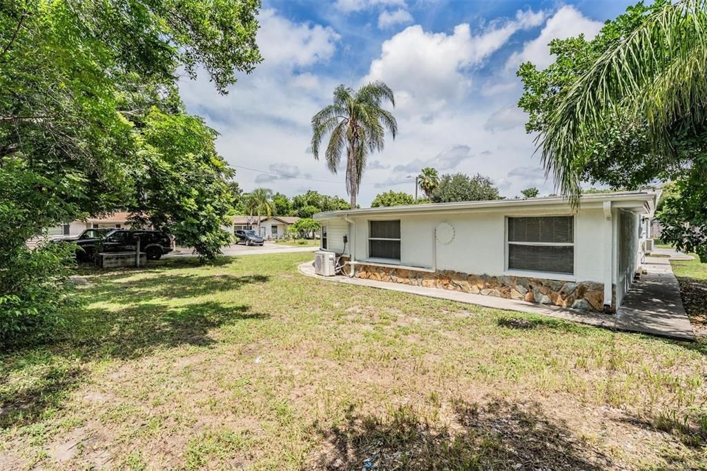 Backyard, Exterior