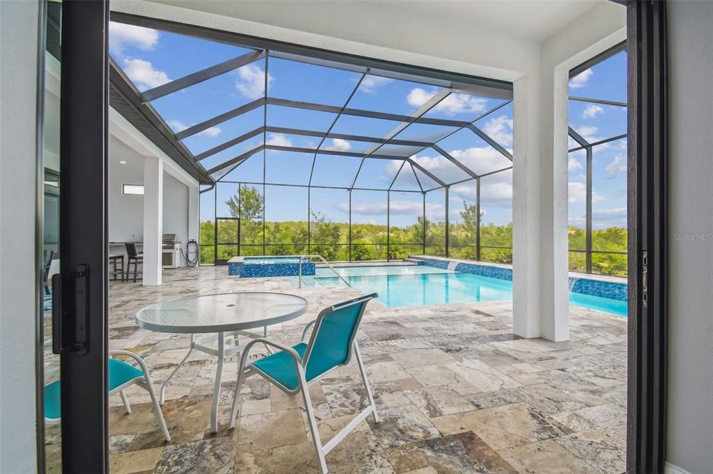 Glass Ceilings, Interior, Pool, Sun Room