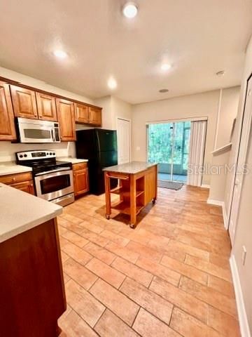Interior, Kitchen, Recessed Lighting, Stainless Steel Appliances