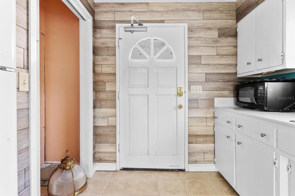 Interior, Kitchen, Wooden Walls