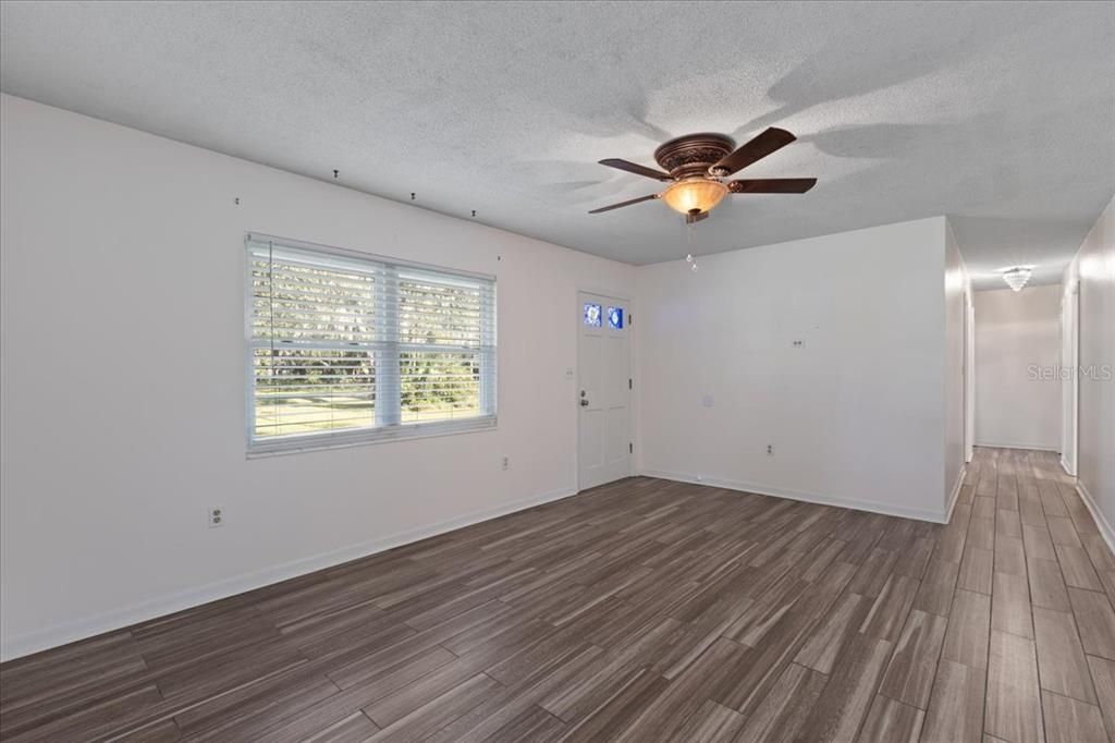 Empty room, Interior, Wood Texture Flooring