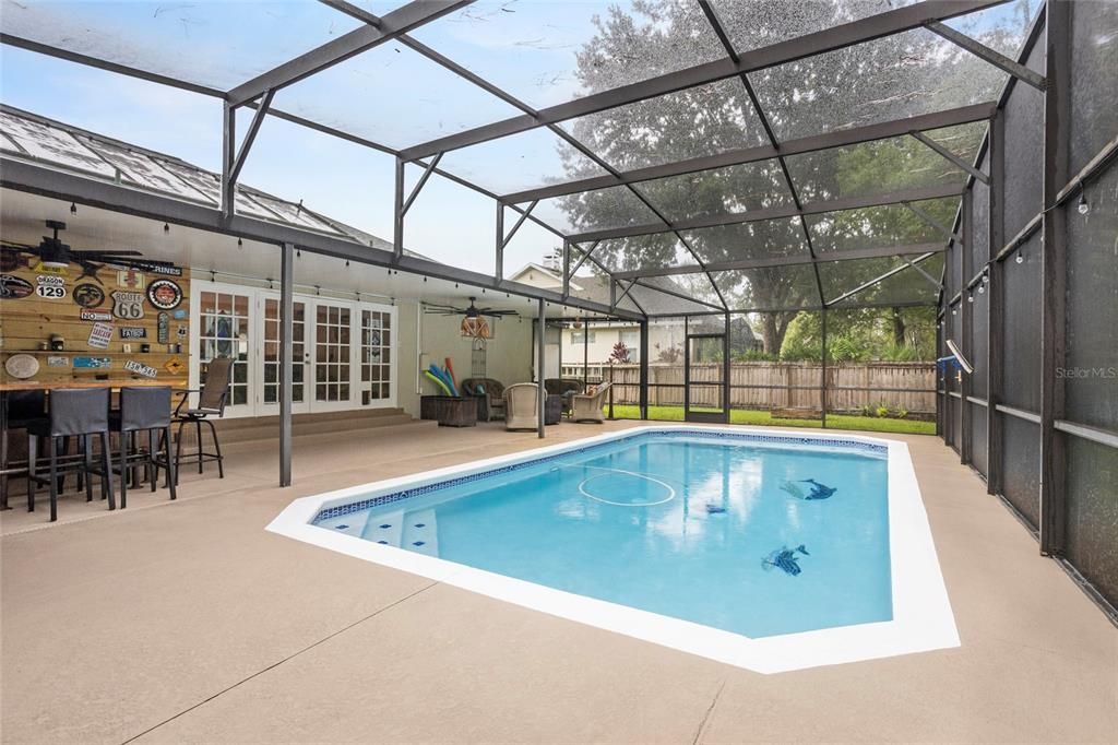 Glass Ceilings, Interior, Pool, Sun Room