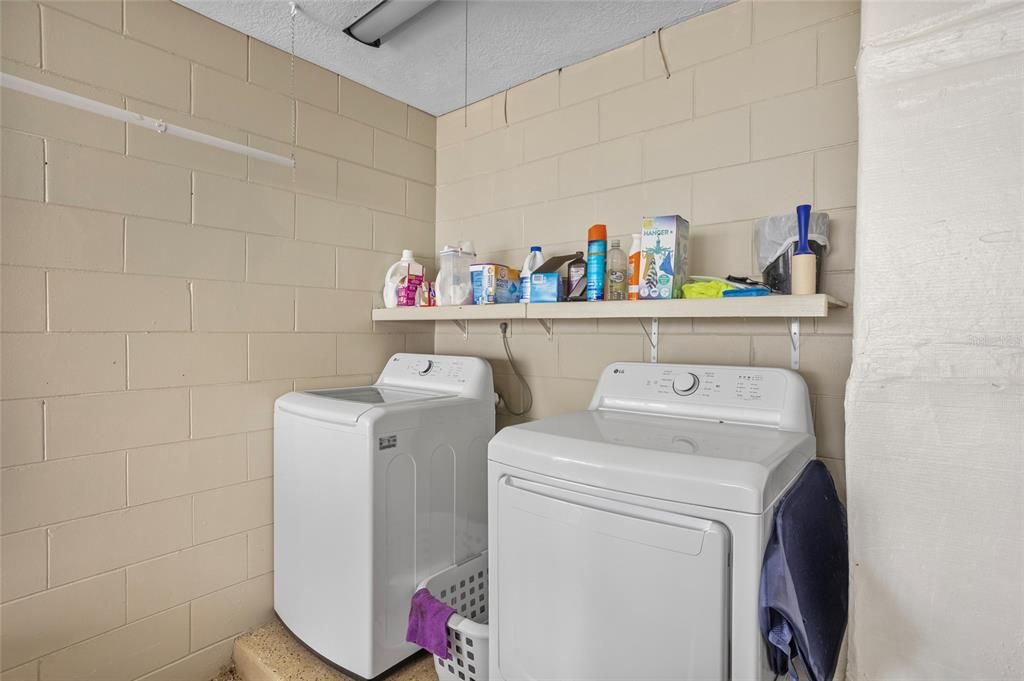 Interior, Washer