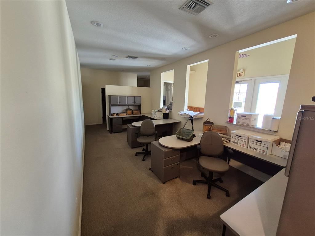 Home Office, Interior, Recessed Lighting
