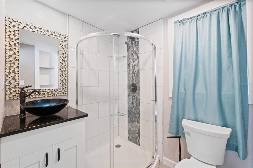 Bathroom, Glass Shower, Interior