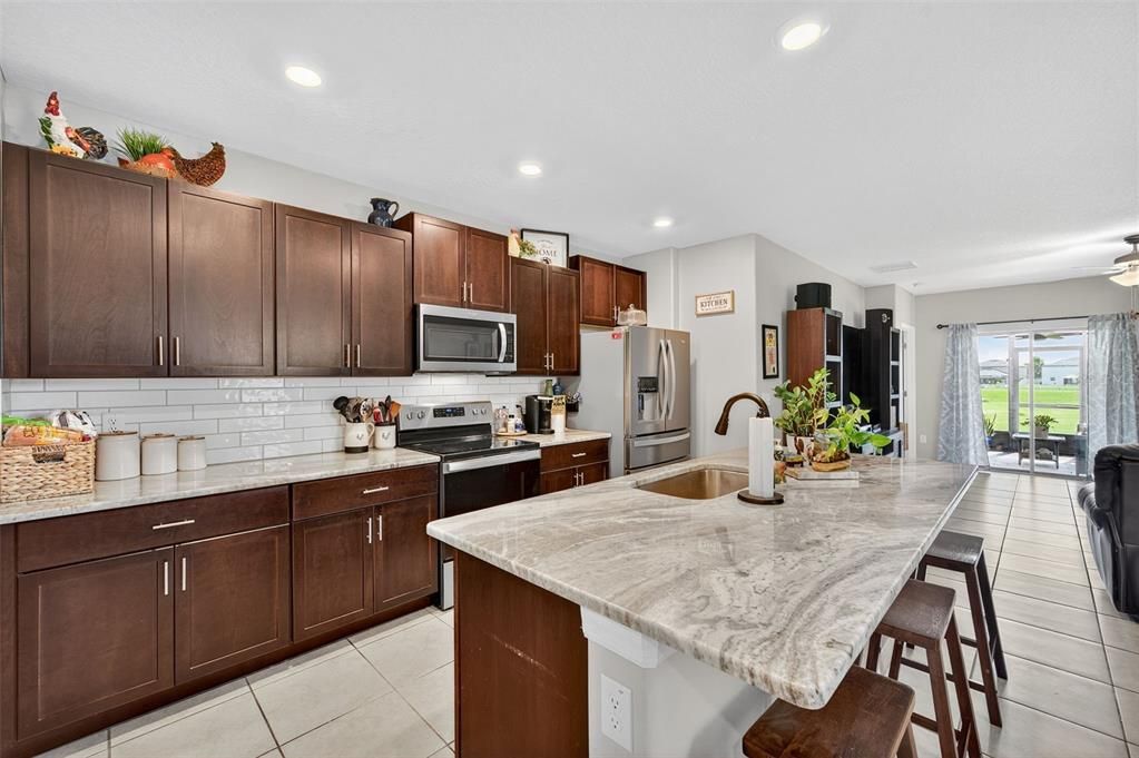 Interior, Kitchen, Recessed Lighting, Stainless Steel Appliances