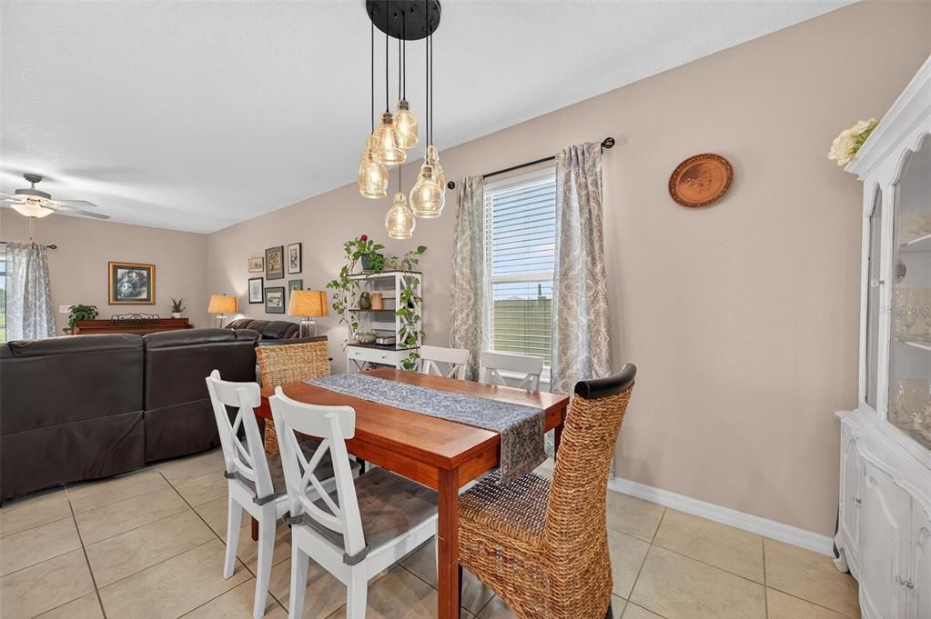 Dining room, Interior, Living room, Pendant Lights