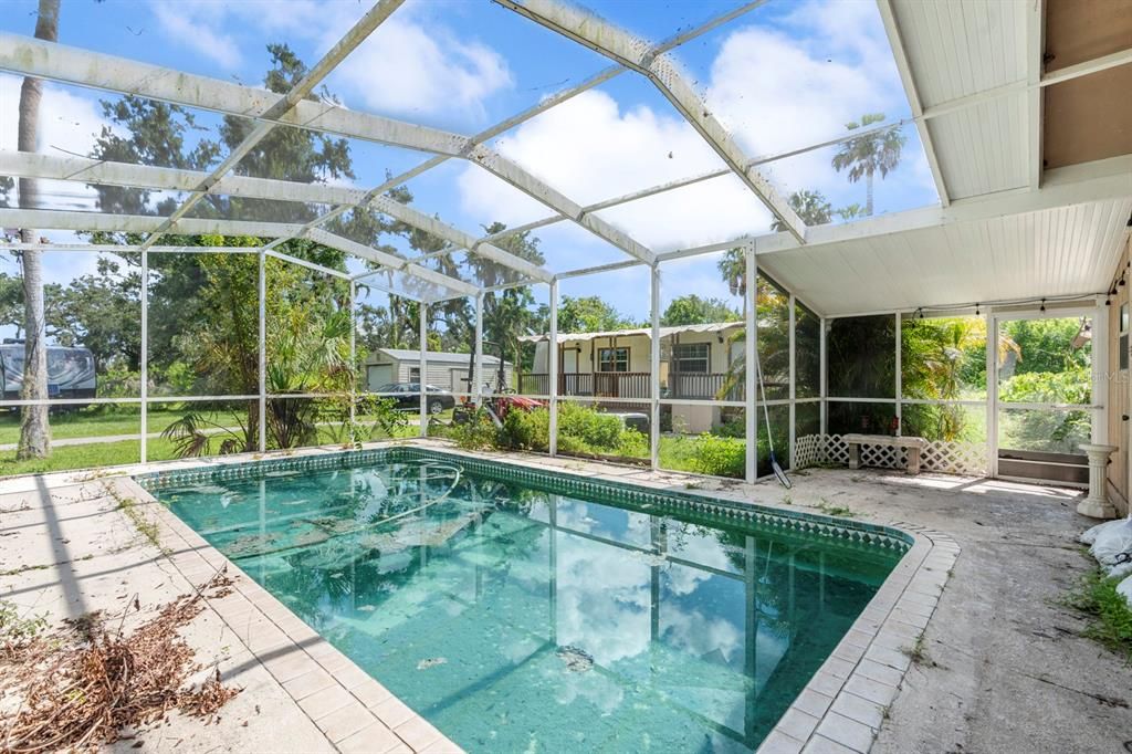 Glass Ceilings, Interior, Pool, Sun Room