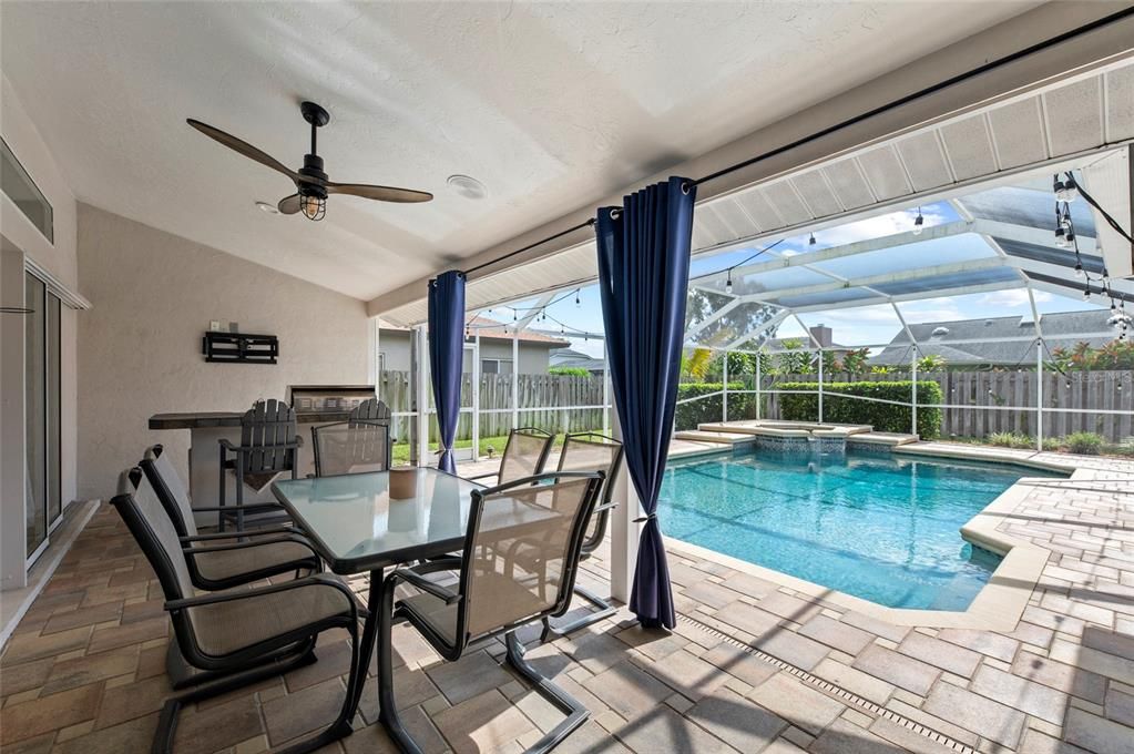 Dining room, Glass Ceilings, Interior, Pool, Sun Room