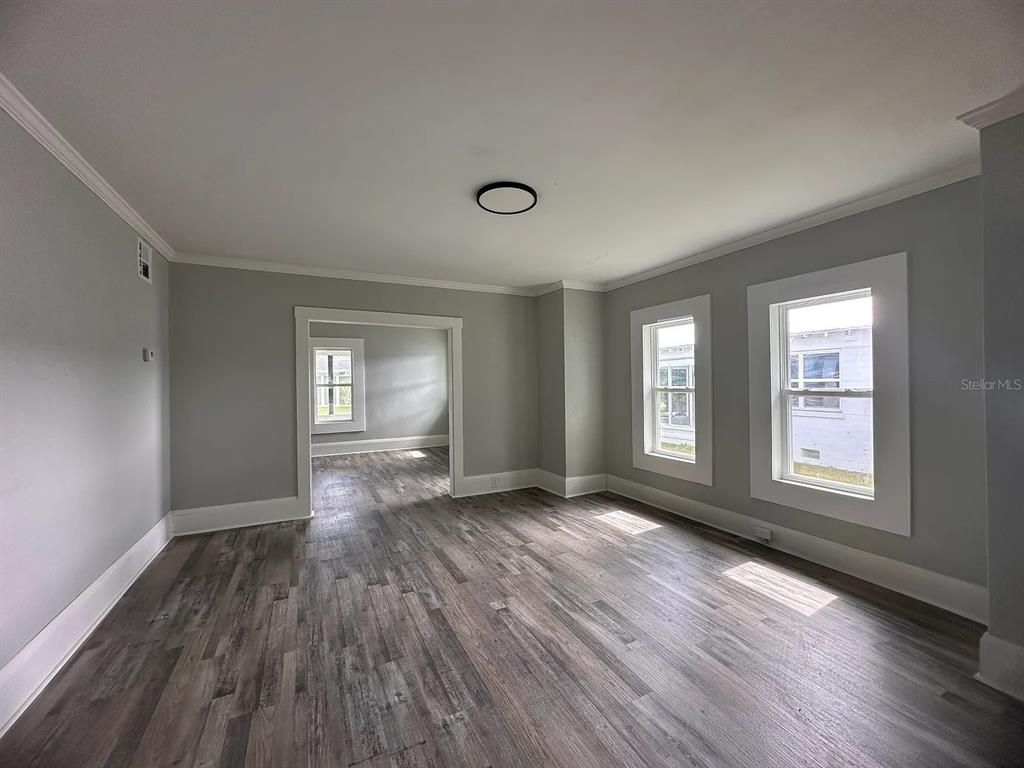 Empty room, Interior, Wood Texture Flooring