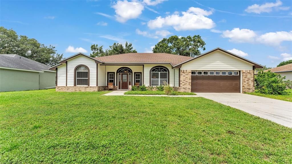 Attached, Backyard, Exterior, Facade, Ranch