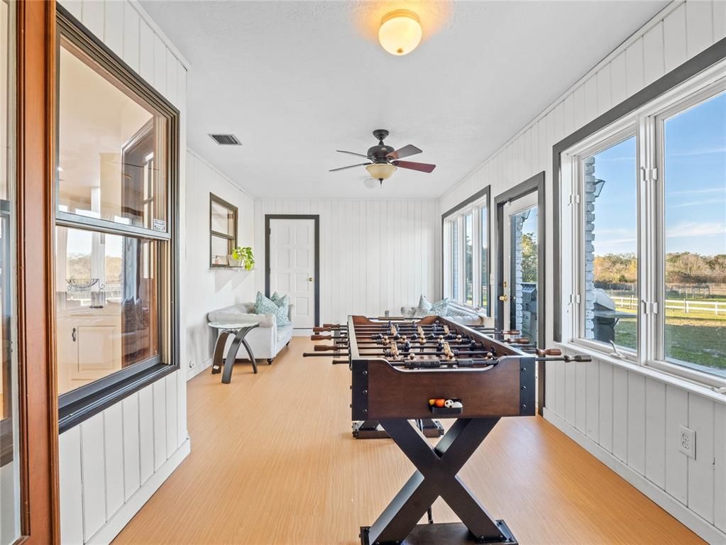 Dining room, Game Room, Interior, Wood Texture Flooring