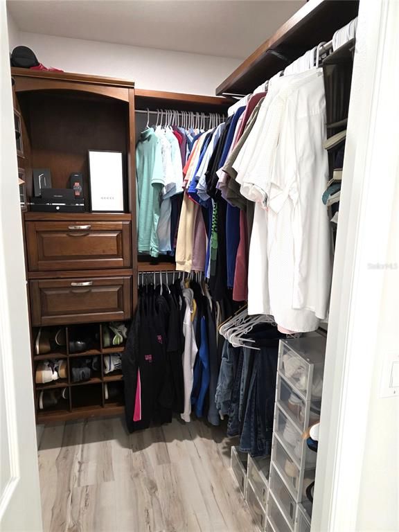 Interior, Walk-in Closets, Wood Texture Flooring