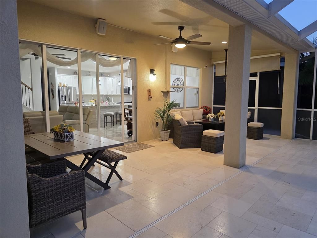 Dining room, Exterior, Interior, Recessed Lighting