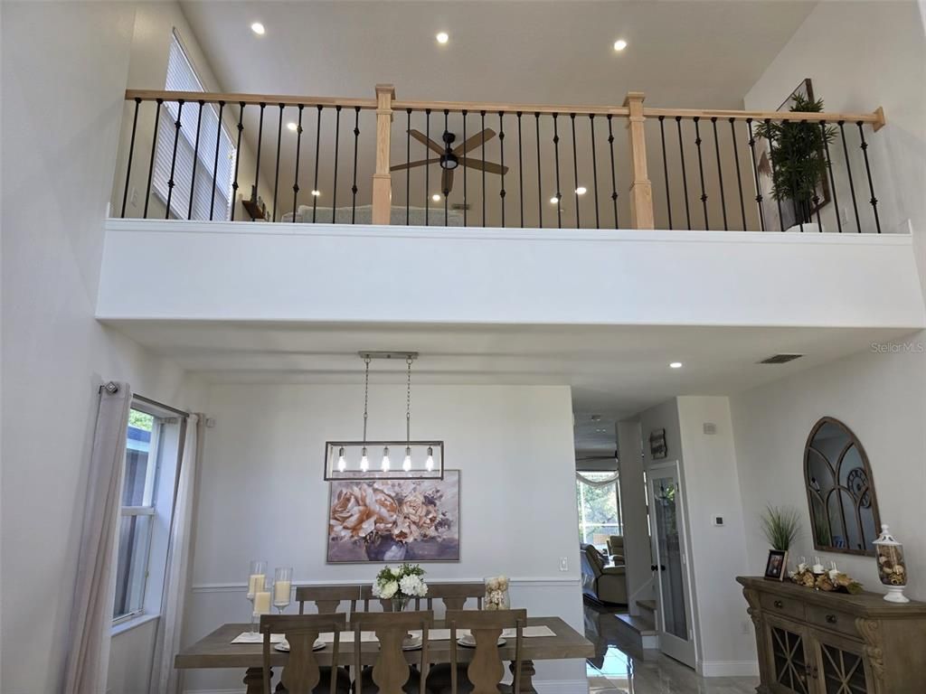 Dining room, Interior, Pendant Lights, Recessed Lighting
