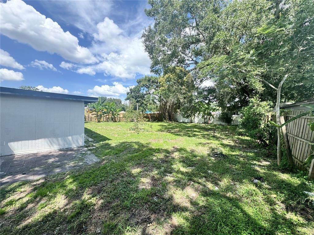 Backyard, Exterior