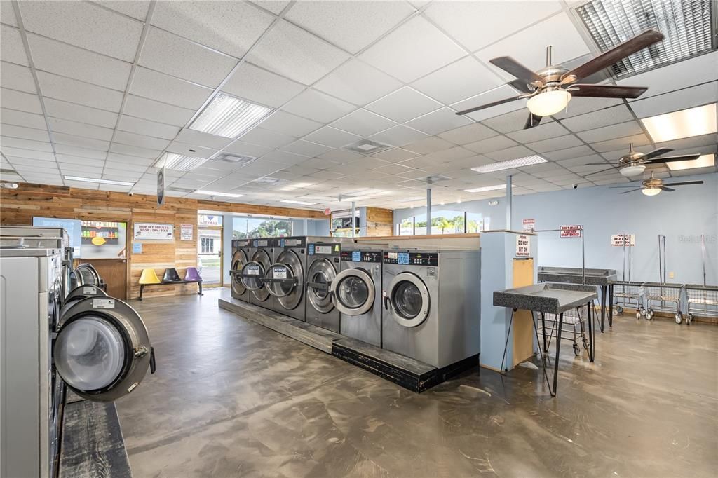 Interior, Washer, Wooden Walls