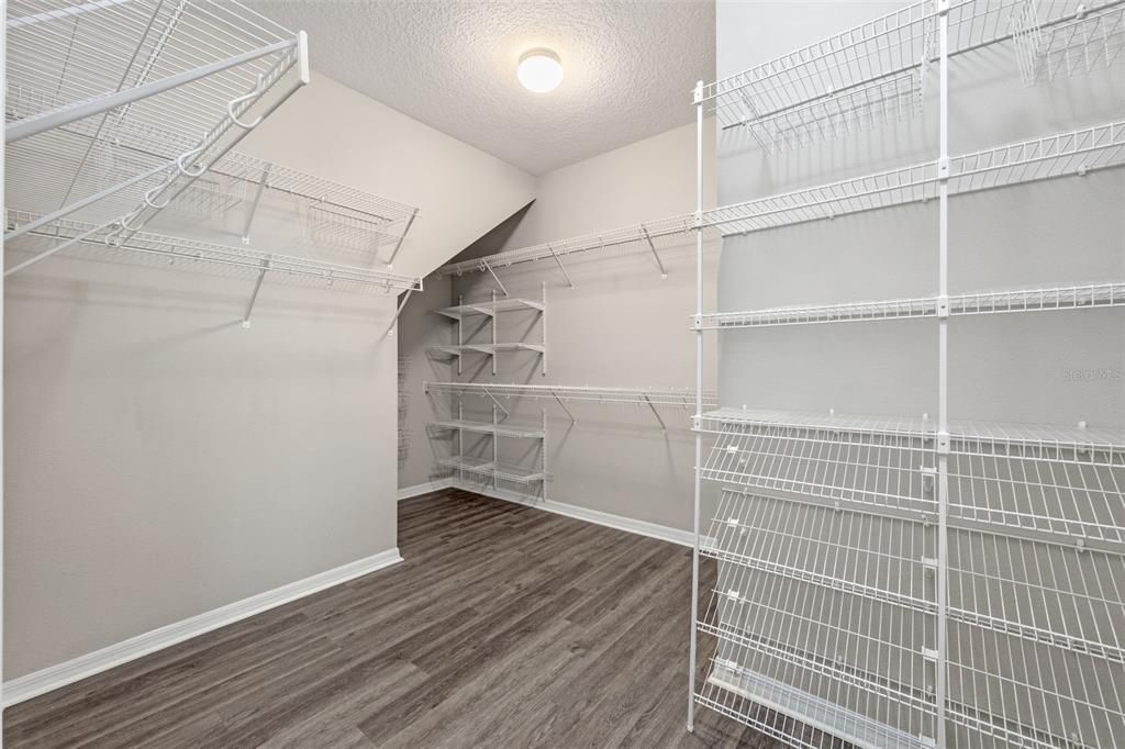 Interior, Walk-in Closets, Wood Texture Flooring