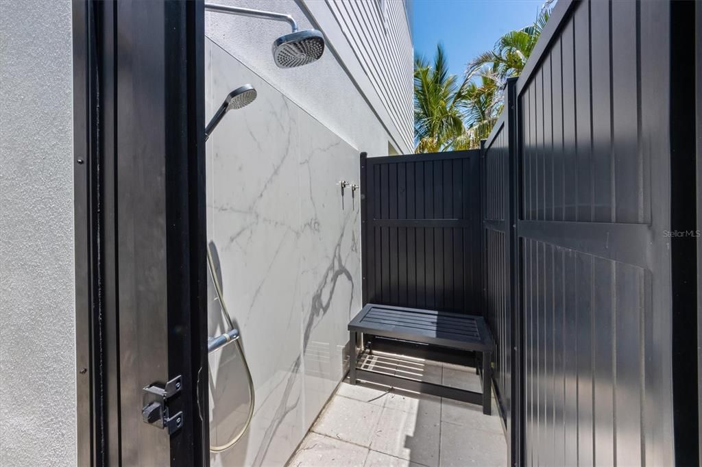 Bathroom, Interior, Marble Walls, Sauna Room
