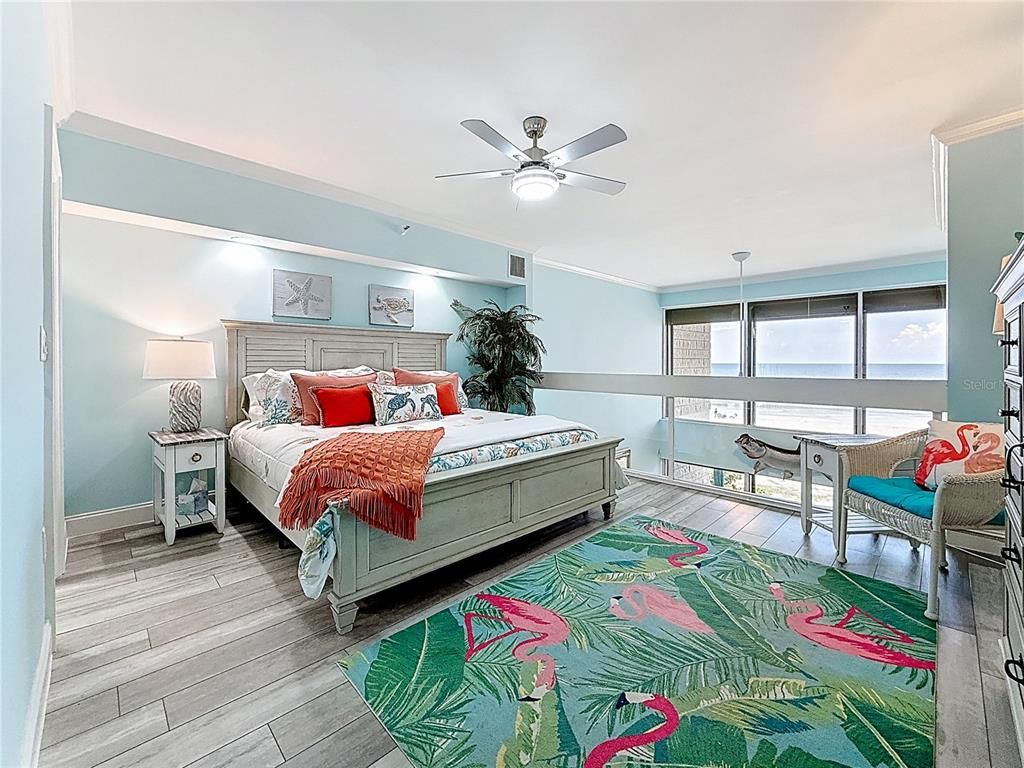 Bedroom, Interior, Water, Wood Texture Flooring
