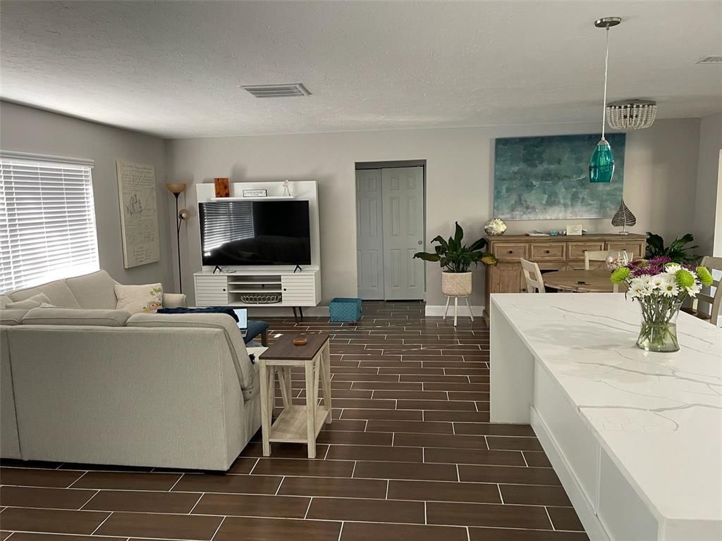 Interior, Kitchen, Living room, Pendant Lights