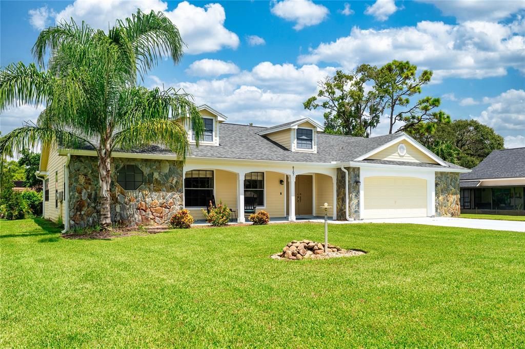 Attached, Backyard, Exterior, Facade, Ranch