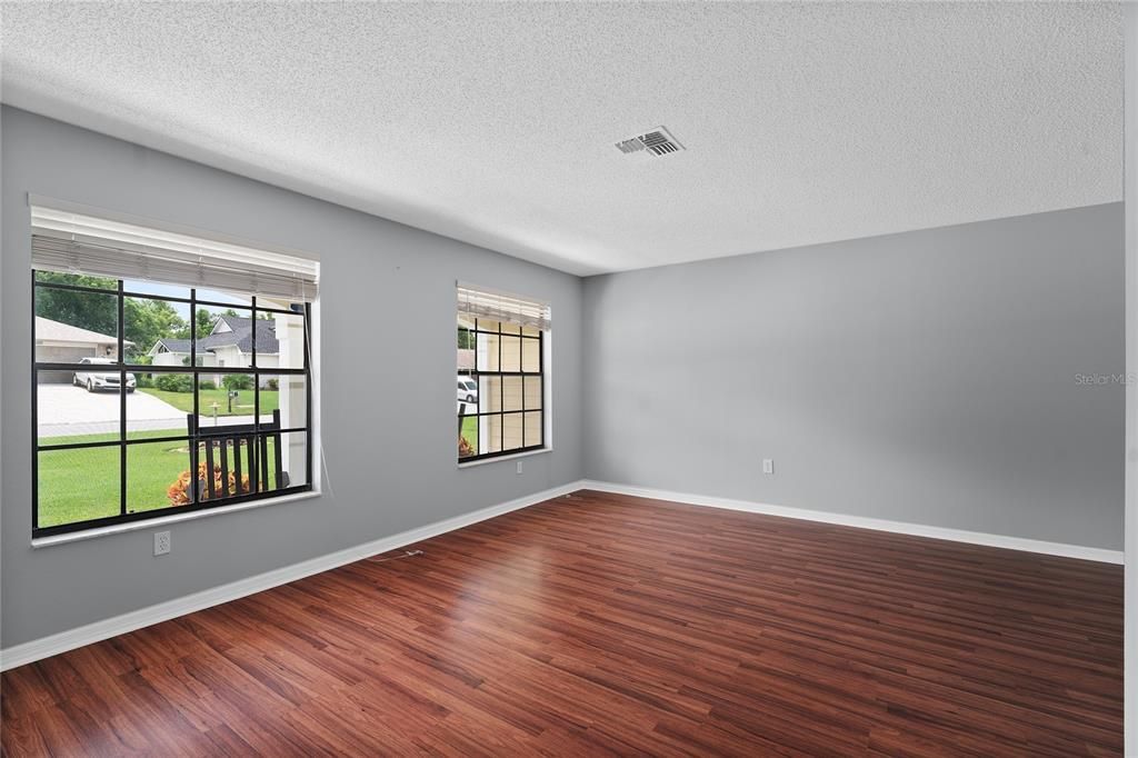 Empty room, Interior, Wood Texture Flooring